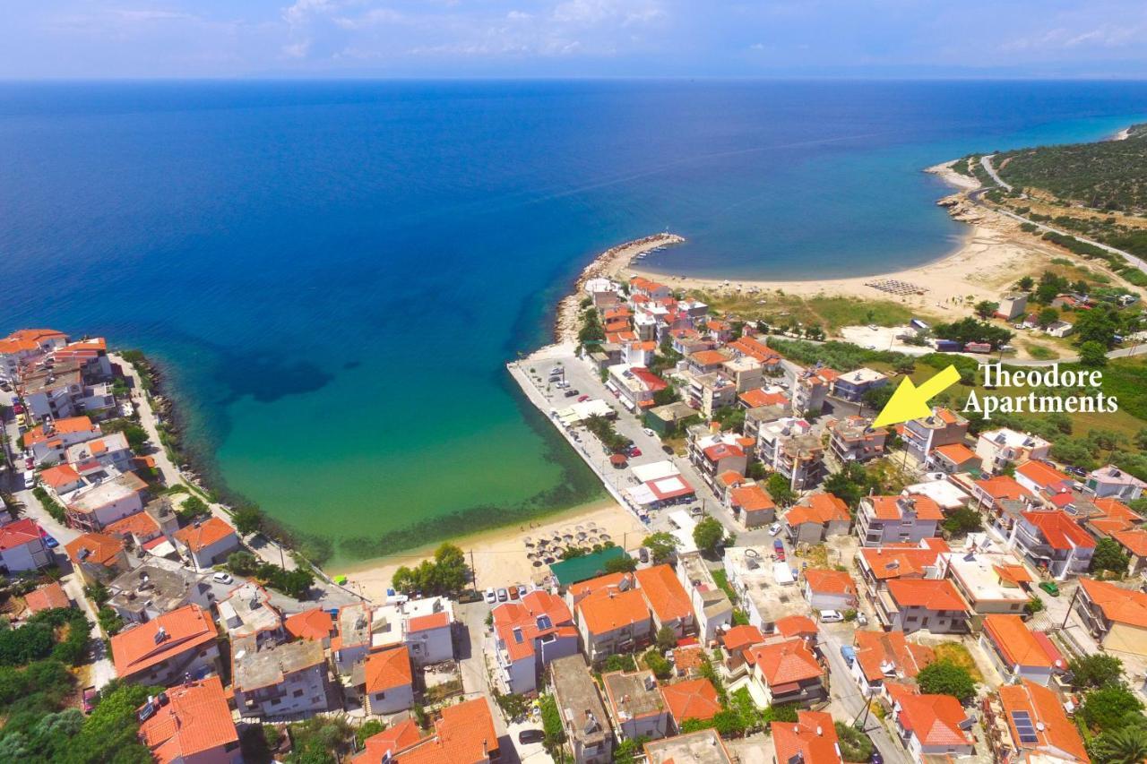 Theodore Apartments Skála Marión المظهر الخارجي الصورة